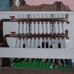 Collettore per impianto a pannelli radianti