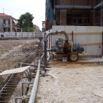 ROSETO DEGLI A. - impianto wellpoint per realizzazione parcheggio interrato
